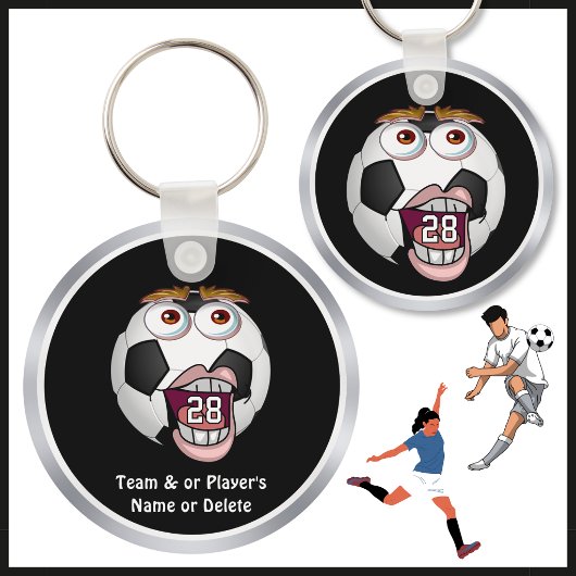 安いサッカープレゼント 番号 チーム 名 キーホルダー