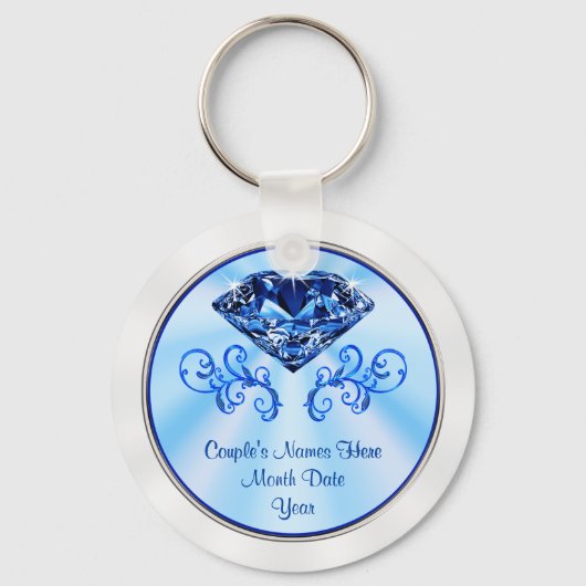 安いサファパーソナライズされたイアパーティーの好意 キーホルダー (正面)
