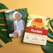 安いサファリアニマルヤングワイルド&3フォト誕生日