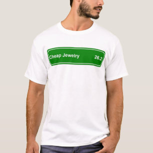 安いジュエリー-旅行の価値を持つ…! Tシャツ