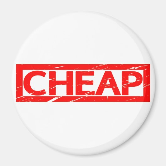 安いスタンプ マグネット (正面)