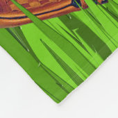 安いスポーツのフリースブランケットあなたの文字および色 フリースブランケット (角)