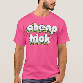 安いトリックレトロレインボータイポグラフィフェードスタイル Tシャツ