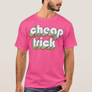 安いトリックレトロレインボータイポグラフィフェードスタイル Tシャツ