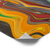 安いトレンドのアートワークは驚くべき発見を制限 ポスター (角)