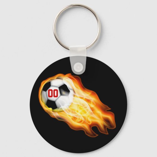 安いパーソナライズされたサッカーチームのギフトが$5.00未満 キーホルダー (裏面)