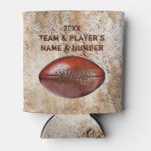 安いパーソナライズされたサッカーチームの贈り物、クーラーボックス 缶クーラー (正面)