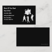 安いミュージシャンバンド名刺 名刺 (正面/裏面)