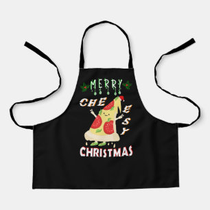 安いメリークリスマスクリスマスサンタ・ピザクリスマス エプロン