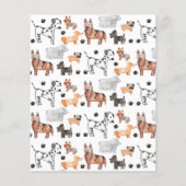 安いレッツポーティパーティーキッズパピードッグ誕生日 チラシ (裏面)