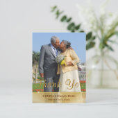 安い写真ありがとうポストカード、記念日 ポストカード (スタンド正面)