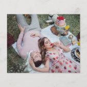 安い写真の救日付素朴Gypsophila Mason Jar (裏面)