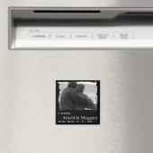 安い写真Save the Date Magnet マグネット (インサイチュ (食洗機))