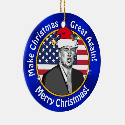 安い切り株が再びクリスマス素晴らしを作るオーナメント セラミックオーナメント (右)