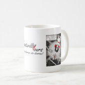 「安い及び離婚より速く」のマグ コーヒーマグカップ (正面右)