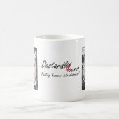 「安い及び離婚より速く」のマグ コーヒーマグカップ (中央)