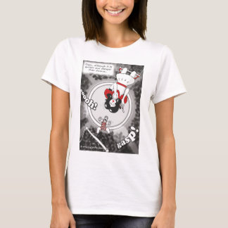 安い及びDivorceの前部デザインTより速く Tシャツ