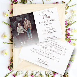 安い山の風景Covidの結婚延期