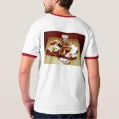 安い日付 Tシャツ (裏面)