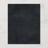 安い素朴シャルボードブルーバルーン18誕生日 チラシ (裏面)