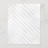 安い紫色のシルバーバルーングリッター40th誕生日 チラシ (裏面)