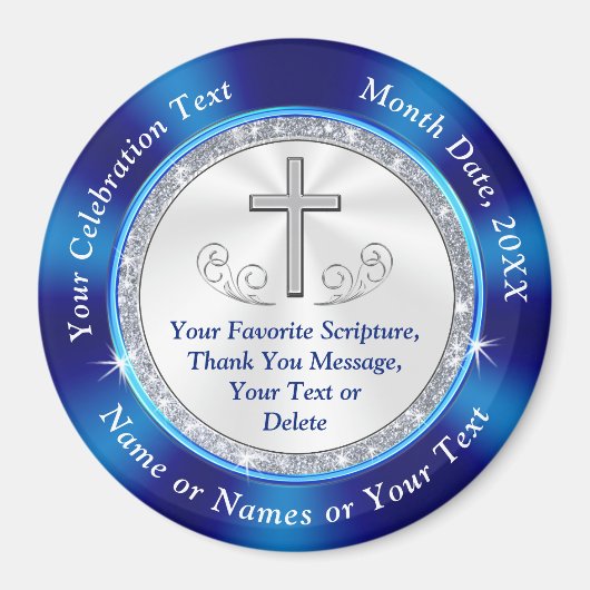 安い美しい、クリスチャンのお土産、クリスチャン マグネット (正面)