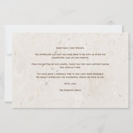 安い親愛人の死亡したカップルのカスタム写真 (裏面)