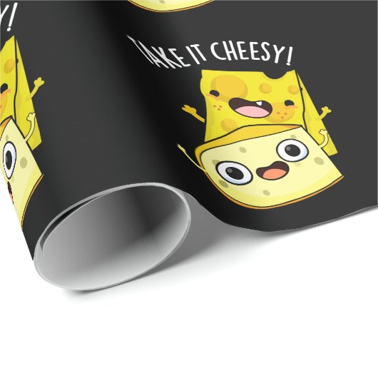 安い食べ物をおもしろい飲むプンダークBG ラッピングペーパー (ロールコーナー)