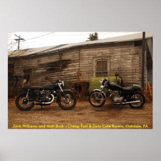 安い高速およびダーティ ポスター