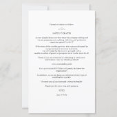 安い黒い枝シックなコラージュ6枚の結婚写真 (裏面)