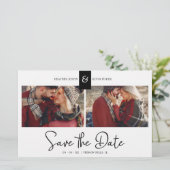 安い黒カスタム2枚の写真インスタン婚約したトカップル (スタンド正面)