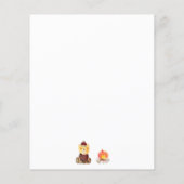 安い1ハッピーキャンパーウッズキャンプ1st誕生日 チラシ (裏面)