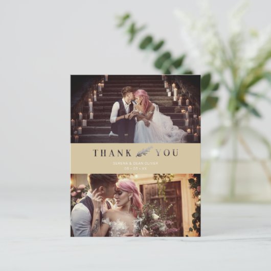 安い2枚の写真結婚のカップルカット紙効果 (スタンド正面)