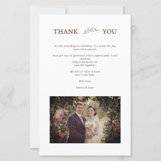 安い3枚の写結婚真対金ゴールドカット紙 (裏面)