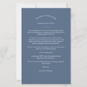 安い4枚のフォトブルーハートカ婚約したップルセッション (裏面)