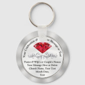 安い40th Church Anniversary PavitsまたはYOUR YEAR キーホルダー (正面)