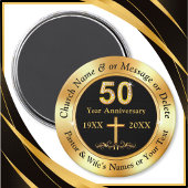 安い、教会50周年、パーティーの好意、 マグネット