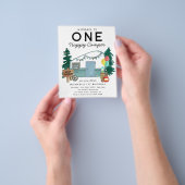 安いONEハッピーカンパーヴァンフォレスト1日の誕生日 チラシ (手)
