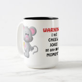 安っぽいジョーカーのコーヒー・マグ ツートーンマグカップ (正面左)