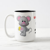 安っぽいジョーカーのコーヒー・マグ ツートーンマグカップ (左)