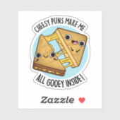 安っぽいパンは私を食べ物のパンの中でグーリー作る シール (シート)