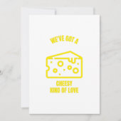 安っぽいラブチーズのパおもしろいンジョーク 招待状 (正面)