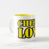 安っぽい愛コーヒー・マグ ツートーンマグカップ (正面左)