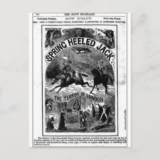 安っぽい犯罪小説-春かかとで蹴られたジャッキ ポストカード (正面)