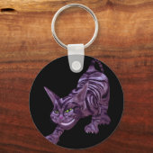 安っぽい猫 キーホルダー (正面)