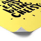 安っぽい簡単じゃない ポスター (角)