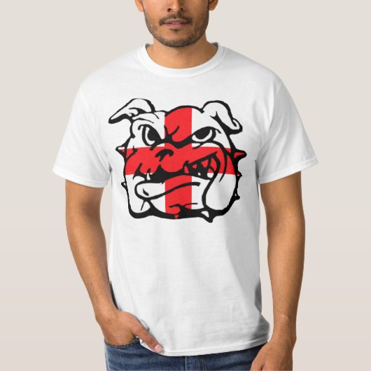 安のイギリスの素晴らしい旗 Tシャツ (正面)