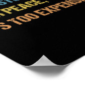 安もし心を要するあまり金がかかる ポスター (角)