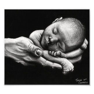 安らかな眠り フォトプリント           