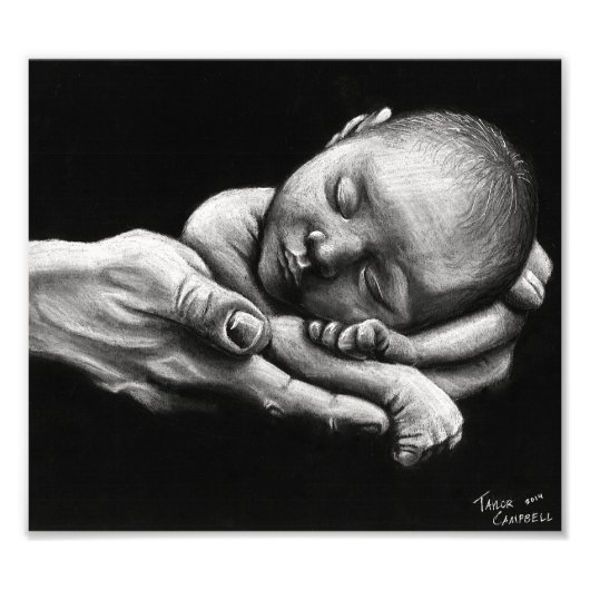 安らかな眠り フォトプリント            (正面)